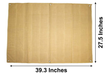 Image of Merica Life Medium Patch Collector Board - Hook &amp; Loop Patch Panel, Coyote, 23.5 x 31.5, ML-PP-MED-COY