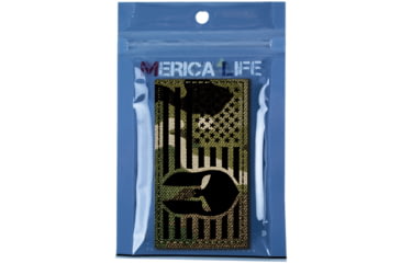 Image of Merica Life Reflective Fabric US Flag w/ Spartan Molon Labe Patch, 3 x 2in, REF-MC-FLAGSPAR