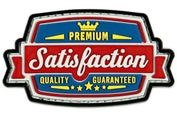 Image of Merica Life Satisfaction Guaranteed PVC Patch, 3 x 1.7, SG