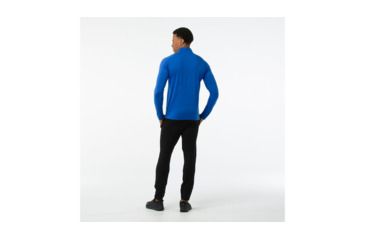Image of Smartwool Merino 1/4 Zip 150 Baselayer - Men's, Small, Bright Blue, SW016070378-S