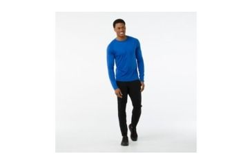 Image of Smartwool Merino 150 Baselayer Long Sleeve Shirt Mens, Bright Blue, XXL, SW016042378-XXL