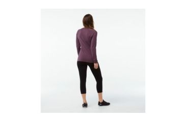 Image of Smartwool Merino 150 Baselayer Pattern Long Sleeve Shirt Womens, Bordeaux, L, SW015256590-L
