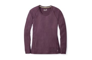 Image of Smartwool Merino 150 Baselayer Pattern Long Sleeve Shirt Womens, Bordeaux, L, SW015256590-L