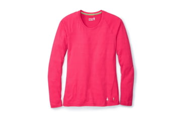 Image of Smartwool Merino 150 Baselayer Pattern Long Sleeve-Women's, Potion Pink, Extra Small, SW015256906-XS
