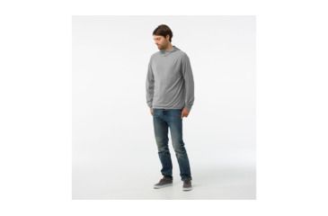 Image of Smartwool Merino 150 Pattern Hoody Mens, Light Gray, M, SW016075039-M