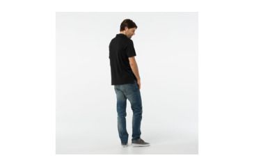 Image of Smartwool Merino 150 Polo-Men's, Black, Medium, SW000216001-M