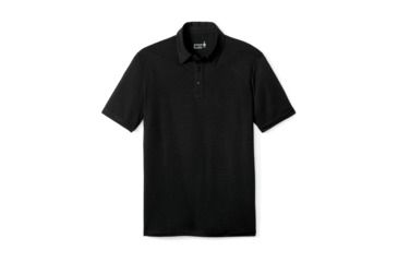 Image of Smartwool Merino 150 Polo-Men's, Black, Medium, SW000216001-M