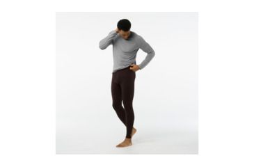 Image of Smartwool Merino 250 Baselayer Bottom-Men's, Sumatra Heather, Extra Large, SW0NP605892-XL