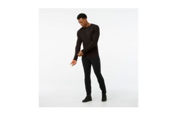 Image of Smartwool Merino 250 Baselayer Crew-Men's, Sumatra Heather, Extra Large, SW0NP600892-XXL