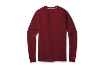 Image of Smartwool Merino 250 Baselayer Crew-Men's, Tibetan Red H, Small, SW0NP600A14-S