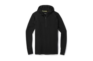 Image of Smartwool Merino 250 Baselayer Hoody-Men's, Black, Small, SW016083001-S
