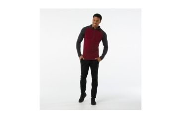 Image of Smartwool Merino 250 Baselayer Hoody-Men's, Tibetan Red H, Extra Large, SW016083A14-XL