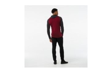 Image of Smartwool Merino 250 Baselayer Hoody-Men's, Tibetan Red H, Extra Large, SW016083A14-XL