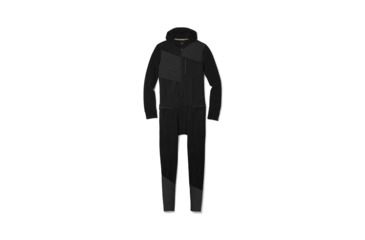 Image of Smartwool Merino 250 Baselayer One Piece-Men's, Charcoal-Black, Medium, SW016900698-M