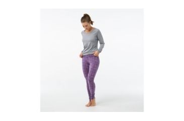 Image of Smartwool Merino 250 Baselayer Pattern Bottom-Women's, Dark Blue Steel, Large, SW0NP207292-L