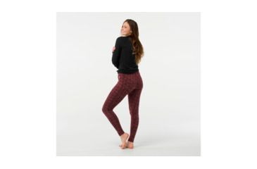 Image of Smartwool Merino 250 Baselayer Pattern Bottom-Women's, Fig, Large, SW0NP207A13-L