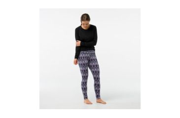 Image of Smartwool Merino 250 Baselayer Pattern Bottom-Women's, Purple Mist, Extra Small, SW0NP207A26-XS