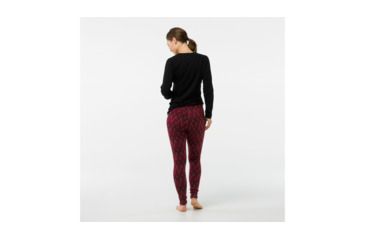 Image of Smartwool Merino 250 Baselayer Pattern Bottom-Women's, Tibetan Red, Large, SW0NP207A25-L