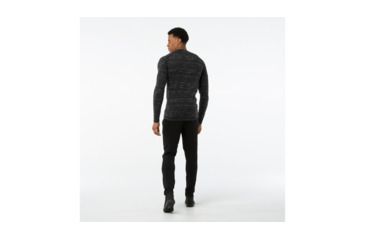 Image of Smartwool Merino 250 Baselayer Pattern Crew-Men's, Charcoal-Black, Small, SW0NP601698-S