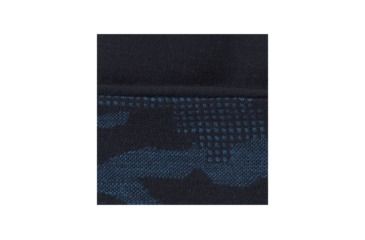 Image of Smartwool Merino 250 Reversible Pattern Cuffed Beanie-Youth Unisex, Deep Navy-Bright Cobalt, Medium, SW018019A40-SM