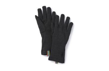 Image of Smartwool Merino 250 Glove-Unisex, Charcoal Heather, Medium, SW019001010-M