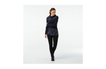 Image of Smartwool Merino 250 Hoody-Women's, Deep Navy-Purple Mist, Extra Small, SW000327A70-XS