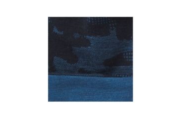 Image of Smartwool Merino 250 Pattern Cuffed Beanie-Unisex, Deep Navy-Bright Cobalt, Unisex Medium, SW0SC181A40-1FM
