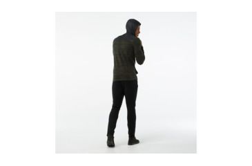 Image of Smartwool Merino 250 Hoody Sport-Men's, Olive-Black, Large, SW016901A74-L