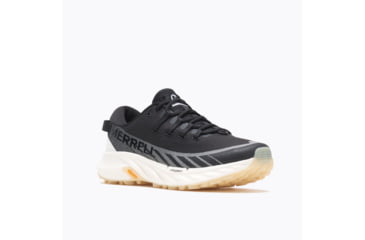 Image of Merrell Agility Peak 4 Solution Dye Shoes - Mens, Black/White, 12, Medium, J067131-M-12