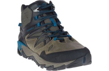 Image of Merrell All Out Blaze 2 Mid Waterproof Hiking Boots - Men's, Stucco, 8.5, Medium, J12097-8.5