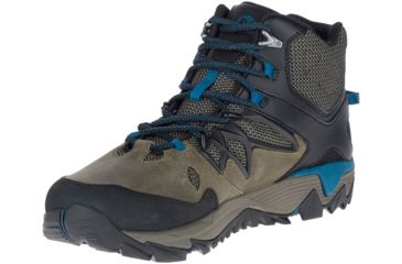 Image of Merrell All Out Blaze 2 Mid Waterproof Hiking Boots - Men's, Stucco, 8.5, Medium, J12097-8.5