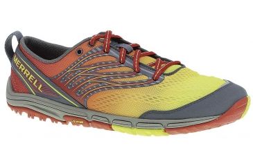 Image of Merrell Ascend Glove Trail Running Shoe - Women's-Lantern-Medium-10 US