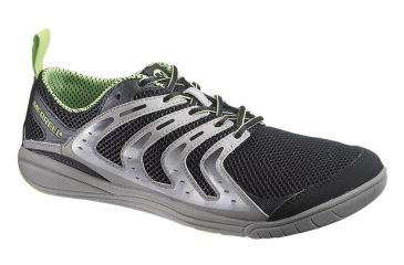 Image of Merrell Bare Access Shoes - Men's-8 US-Black/Gecko
