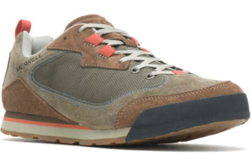 Image of Merrell Burnt Rock Travel Suede Shoes - Mens, Dusty Olive, 11.5, Regular, J95233-11.5