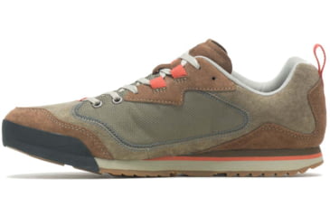 Image of Merrell Burnt Rock Travel Suede Shoes - Mens, Dusty Olive, 11.5, Regular, J95233-11.5