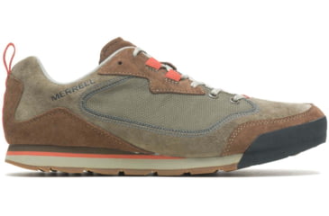 Image of Merrell Burnt Rock Travel Suede Shoes - Mens, Dusty Olive, 11.5, Regular, J95233-11.5