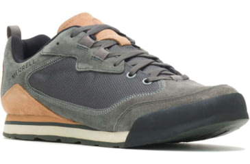 Image of Merrell Burnt Rock Travel Suede Shoes - Mens, Granite, 7.5, Regular, J95237-7.5