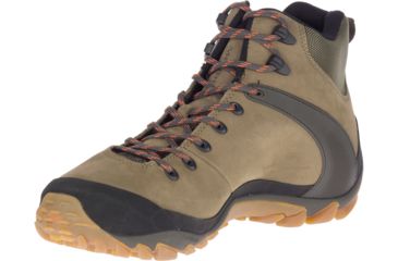 Image of Merrell Cham 8 LTR Mid WP Hiking Shoes - Mens, Olive, 10 US, J033441-10.0