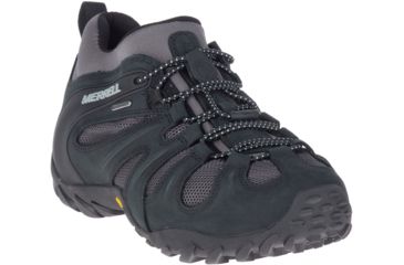 Image of Merrell Cham 8 Stretch WP Hiking Shoes - Mens, Black/Grey, 10.5 US, J034177-10.5
