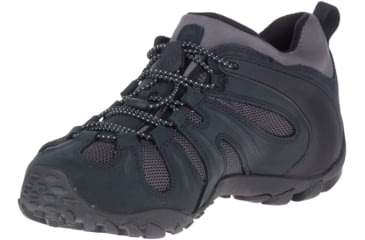 Image of Merrell Cham 8 Stretch WP Hiking Shoes - Mens, Black/Grey, 10.5 US, J034177-10.5