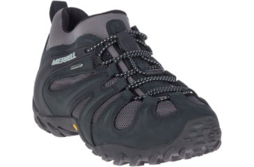 Image of Merrell Chameleon 8 Stretch Waterproof Hiking Shoes - Mens, Black/Grey, 12, J034177-12