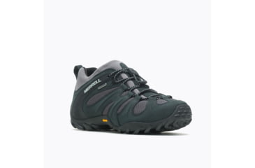 Image of Merrell Chameleon 8 Stretch Waterproof Hiking Shoes - Mens, Black/Grey, 8.5, Medium, J034177-M-8.5