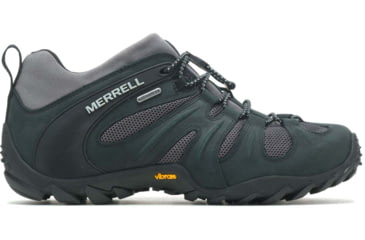 Image of Merrell Chameleon 8 Stretch Waterproof Hiking Shoes - Mens, Black/Grey, 8.5, Medium, J034177-M-8.5