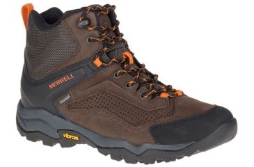 Image of Merrell Everbound Mid GTX Backpacking Boot - Men's-Dark Earth-Medium-8