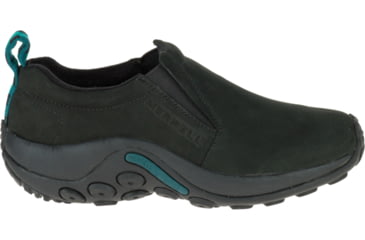 Image of Merrell Jungle Moc Nubuck Casual Shoes - Womens, Black, Medium 6.5, J55992-6.5