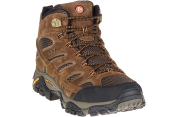 Image of Merrell Moab 2 Mid Waterproof Hiking Boots - Mens, Earth, 9.5, Medium, J06051-9.5