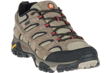 Image of Merrell Moab 2 Waterproof Hiking Shoe - Mens-Bark Brown-Medium-9