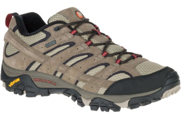 Image of Merrell Moab 2 Waterproof Hiking Shoe - Mens-Bark Brown-Medium-9