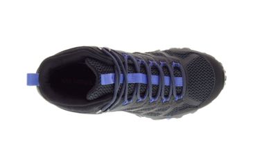 Image of Merrell Moab FST 2 Mid Waterproof Hiking Boots - Women's, Black/Granite, 6.5, Medium, J77518-6.5