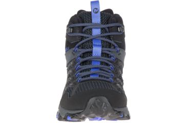 Image of Merrell Moab FST 2 Mid Waterproof Hiking Boots - Women's, Black/Granite, 6.5, Medium, J77518-6.5